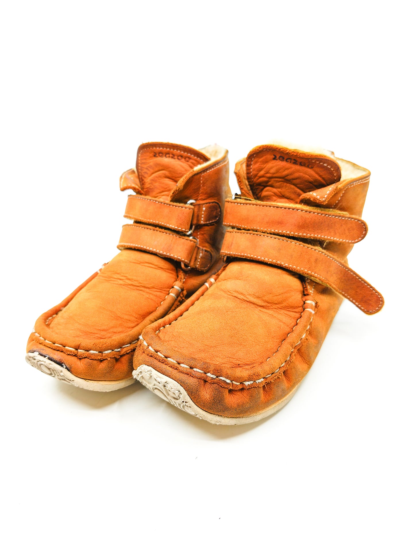 Askeltamo paljasjalkakengat Zeazoo Yeti brown
