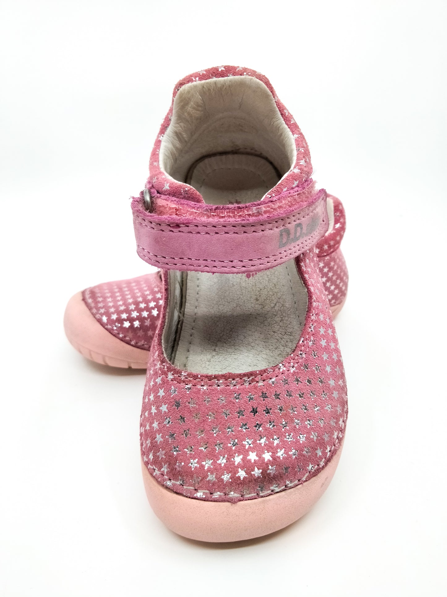 Kauniit pinkki/tähtikuvio kesäkengät pienelle