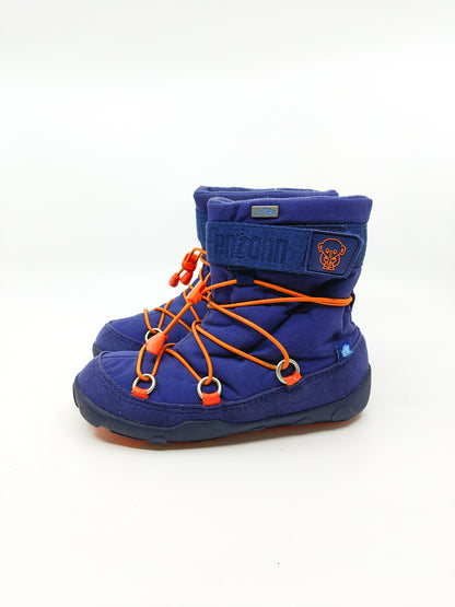 Askeltamo paljasjalkakengat Affenzahn Snowboots blue 